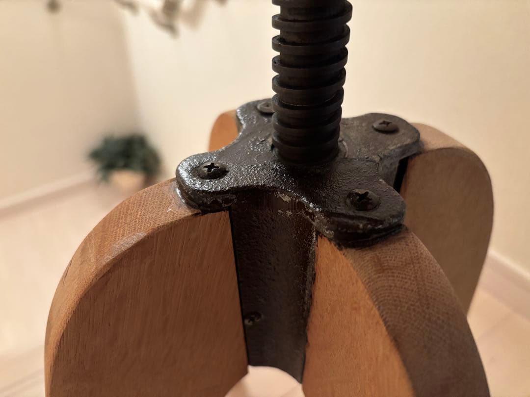 アンティーク　古道具　スツール 高さ調整可能