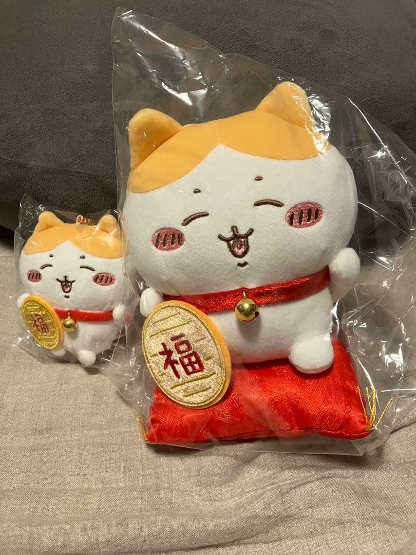 ちいかわ招福！ハチワレマスコット＆招福！ハチワレぬいぐるみS ちい