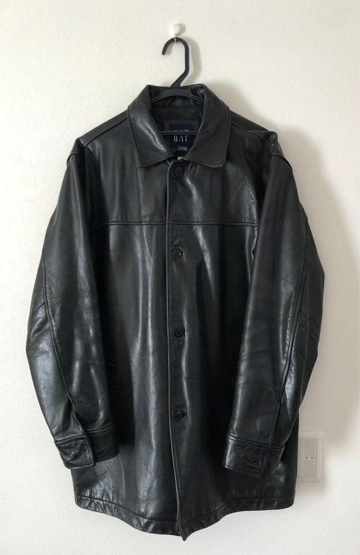 Old Gap レザーカーコート野村訓市氏着用同モデル