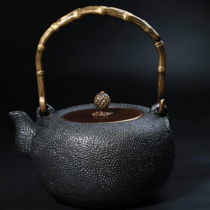 鉄器 急須 伝統工芸 手作り 鉄分補給 鉄瓶　SY-010