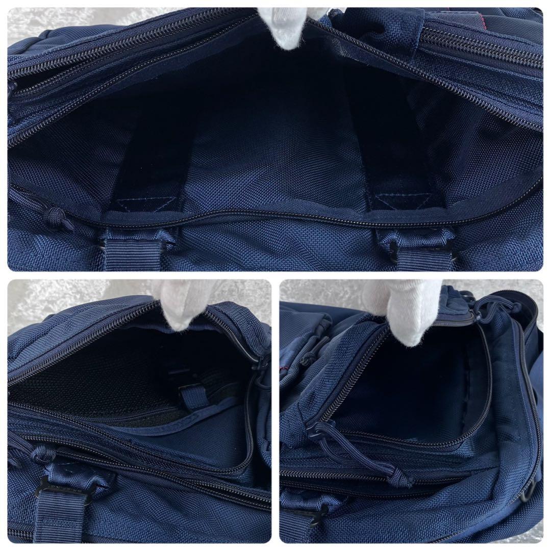 美品 ブリーフィング ビームス 別注 ネオトリニティライナー ネイビー ビジネス