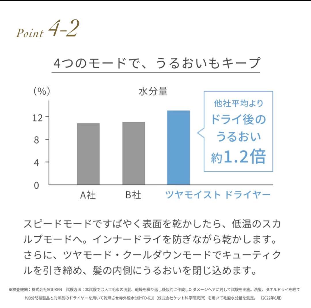 FESTINO ツヤモイスト ドライヤー フェスティノ サンドベージュ