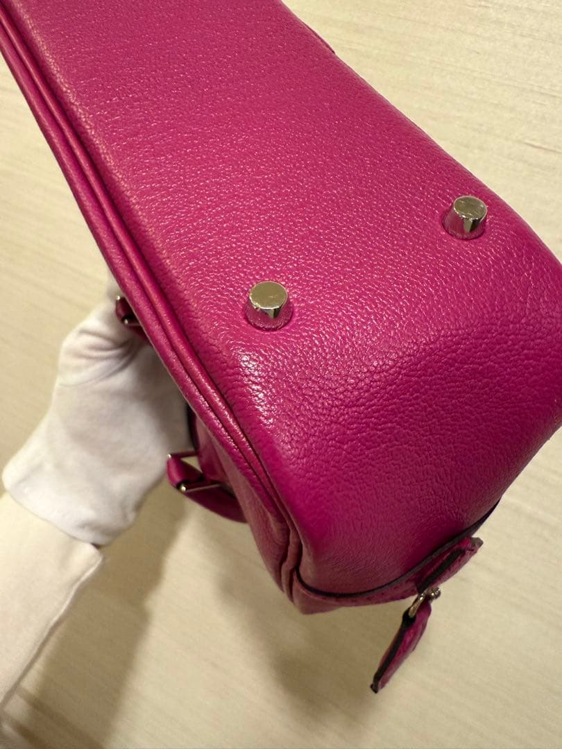 ぶー　極美品　希少　HERMES エルメス　プリュム　バック