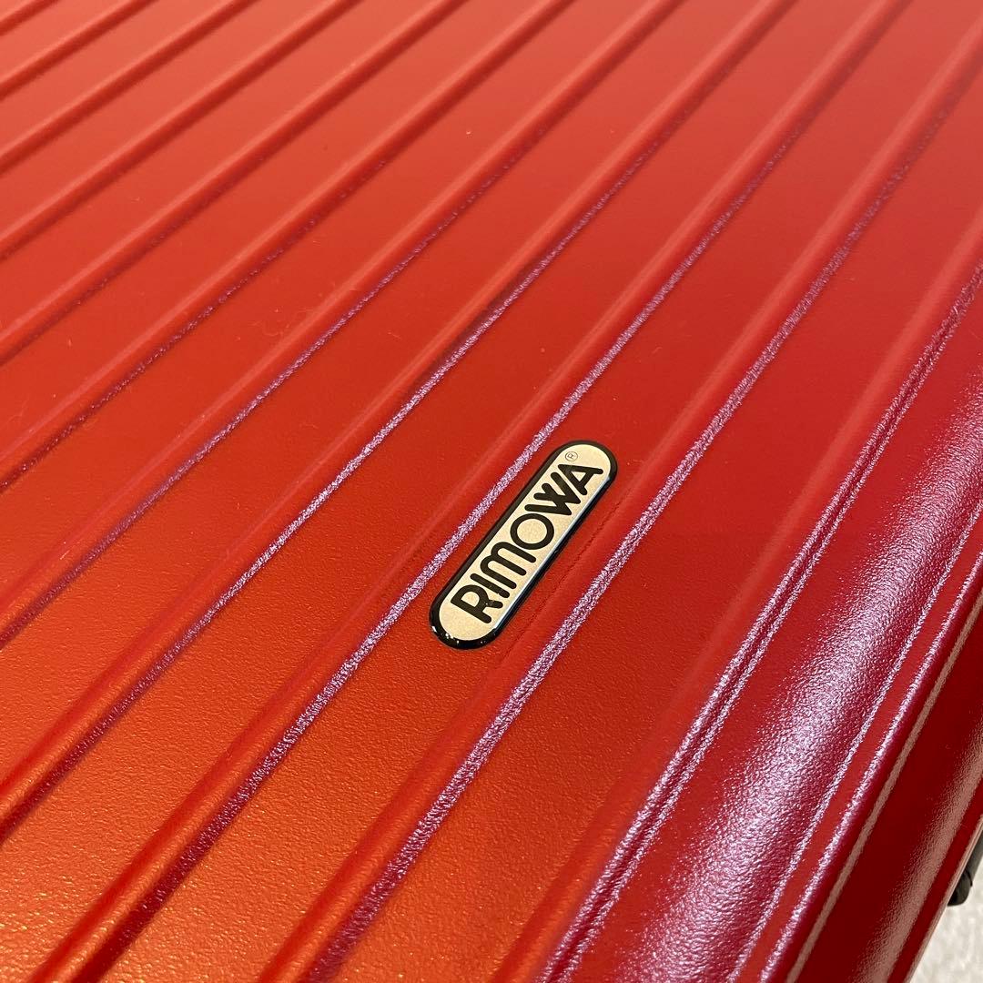 RIMOWA Lufthansa Salsa XL 2輪 レッド 85L メンズ