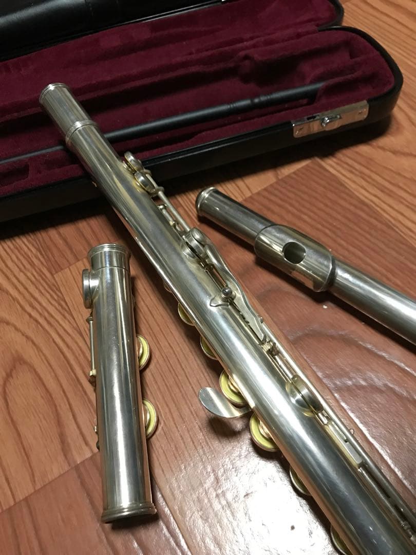 YAMAHA ヤマハ 211SII フルート シルバー ケース バッグ付き