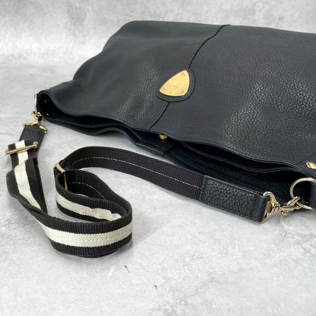 極美品◎アタオ　エルヴィ　ハンドバッグ　ショルダー　2way ゴールドプレート