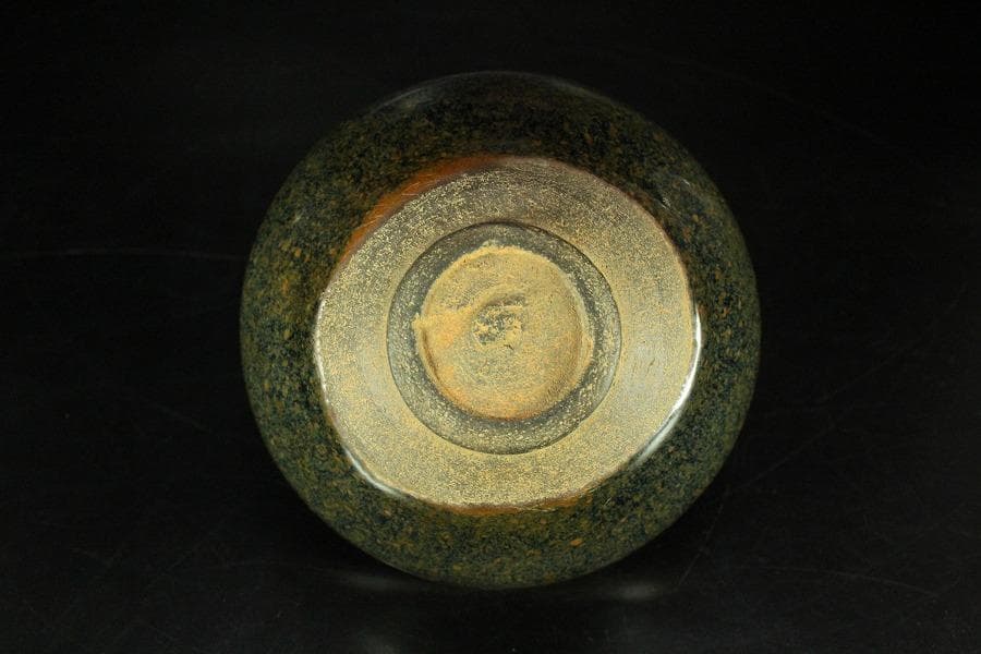 中国美術 唐物 乃木目天目 茶碗 仕服 茶道具(K-RC953)