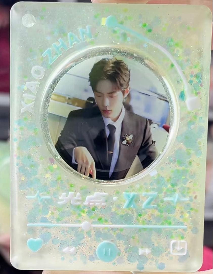 肖戦 プレーヤー型 自立式レジンスタンド 9点セット❣️確認用❣️0105