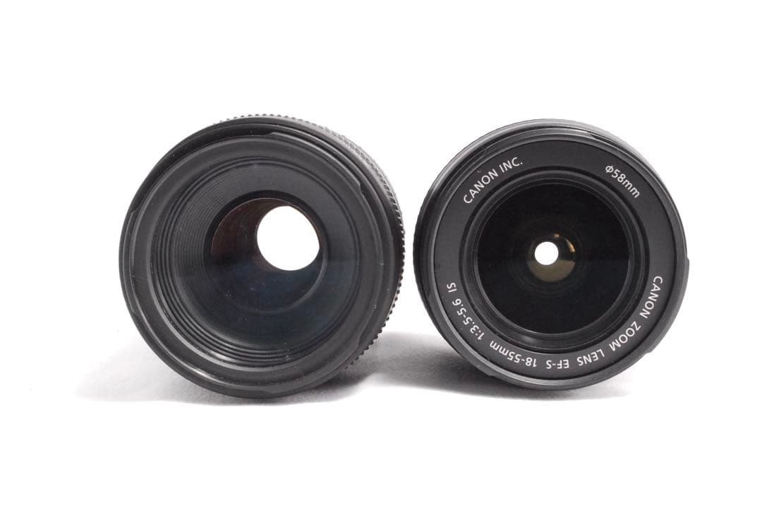 手ぶれ補正機能付き✨Canon kiss X3 ダブルレンズ✨カメラデビュー