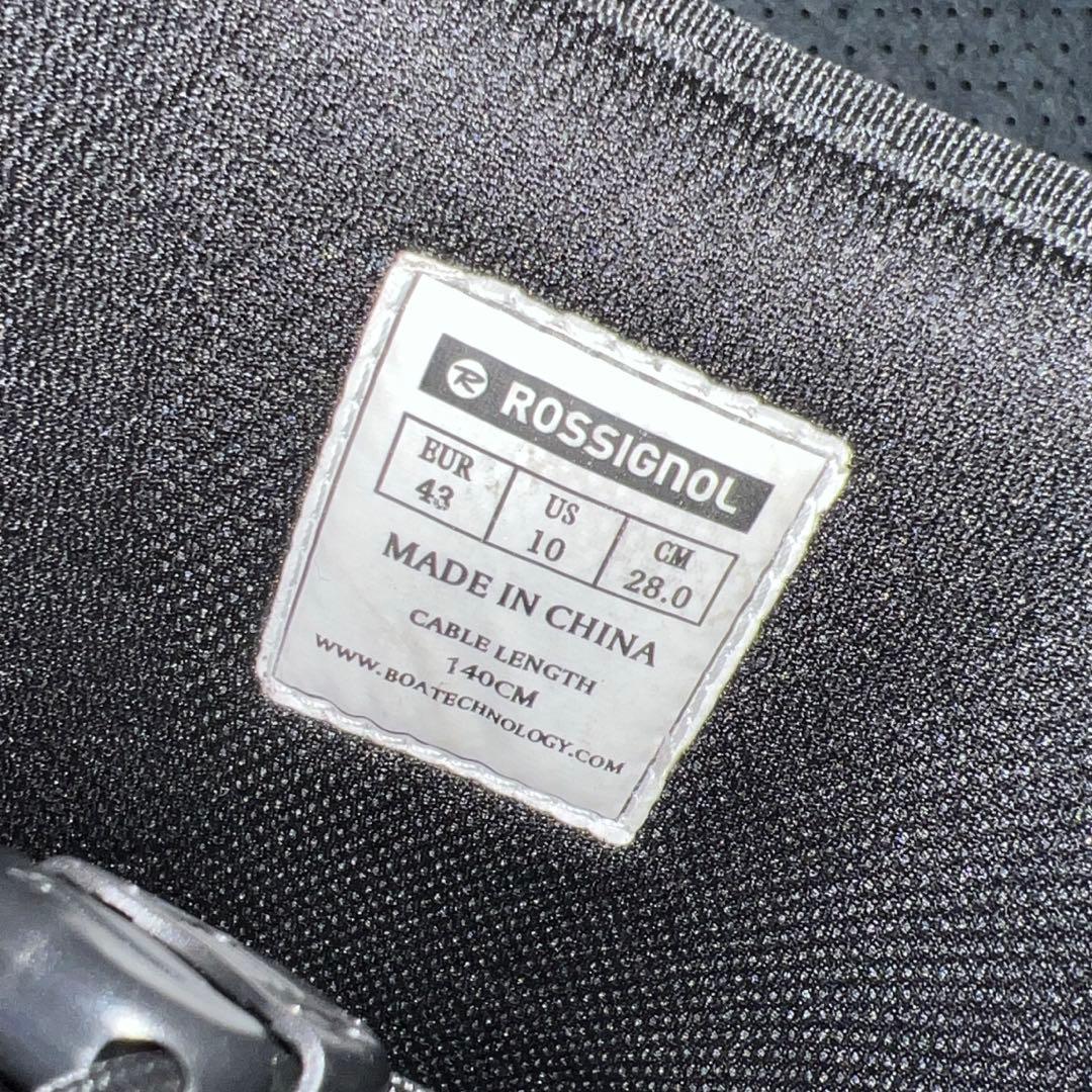 数回使用 メンズ 28cm ROSSIGNOL CUDA BOAブーツ