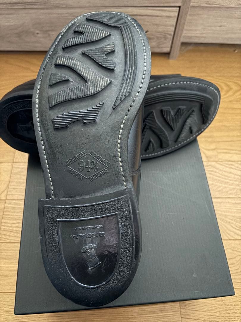 REGAL shoe&co リーガル Ｕチップ 革靴 25.5