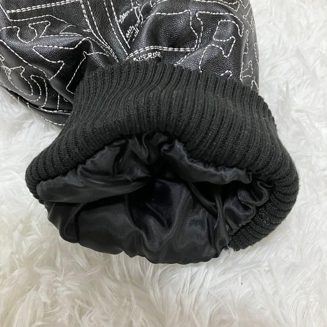 ブラックアイパッチ 総柄 刺繍 ジャケット ブルゾン ジャンパー