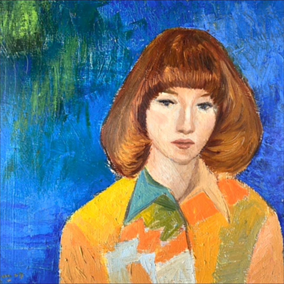 あの頃の彼女(F10号)油彩画