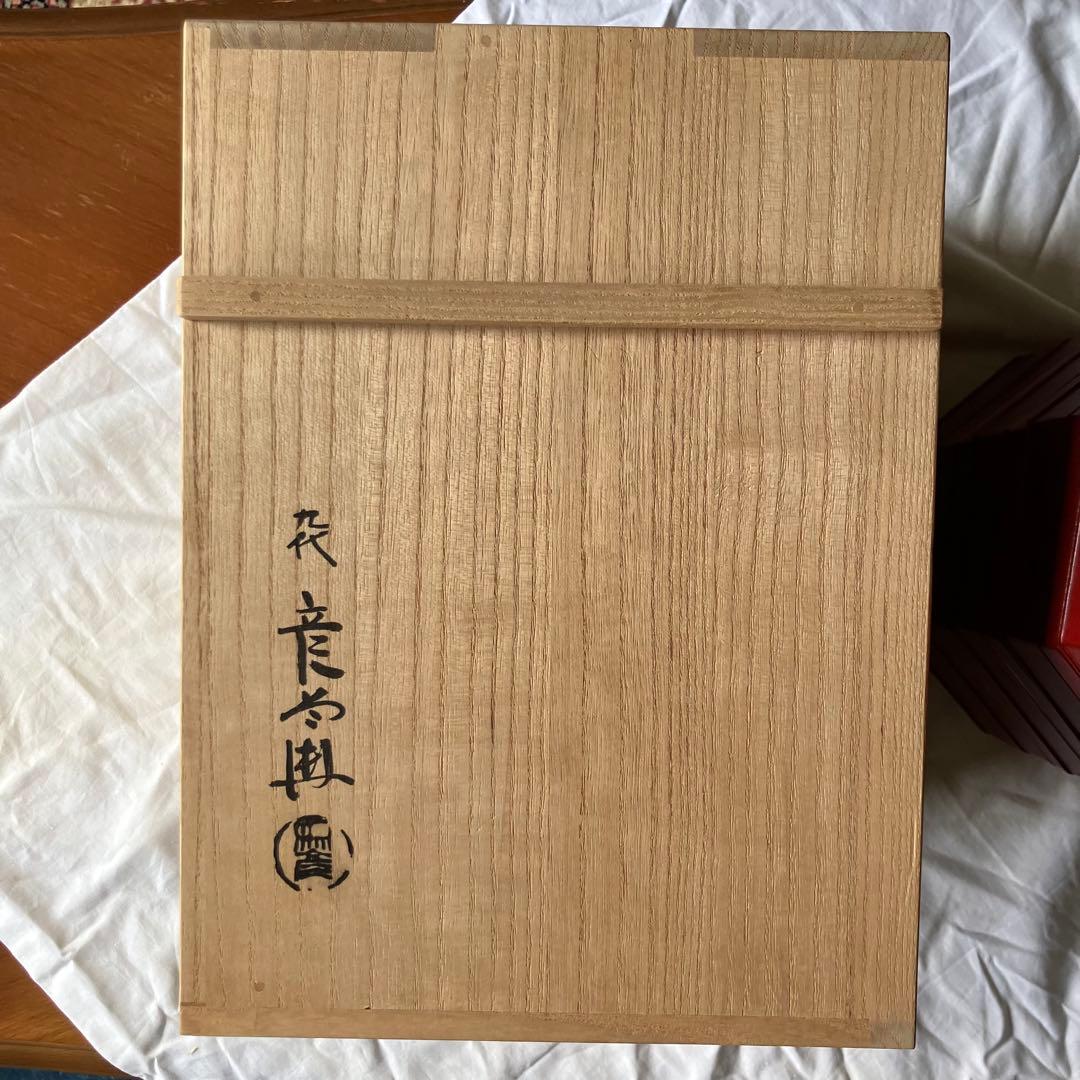 象彦 茶道具 縁高 五段重 八角 雁