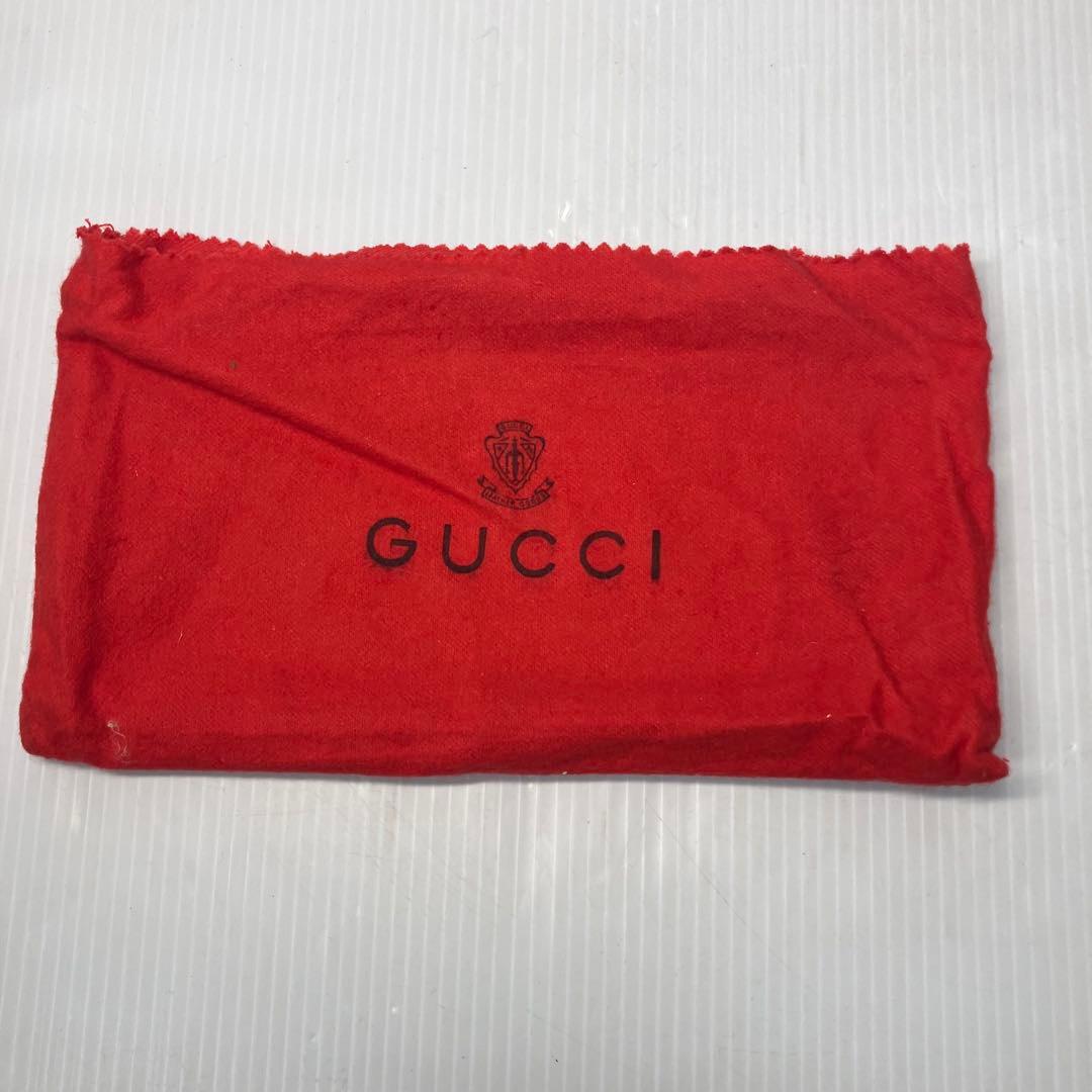 希少【GUCCI】二つ折り　長財布　オールドグッチ　ヴィンテージ　ハンドモチーフ