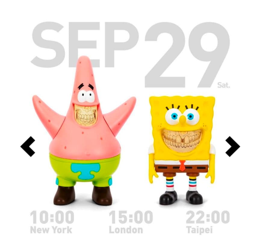 ロンイングリッシュ Ron English スポンジボブ パトリック レア