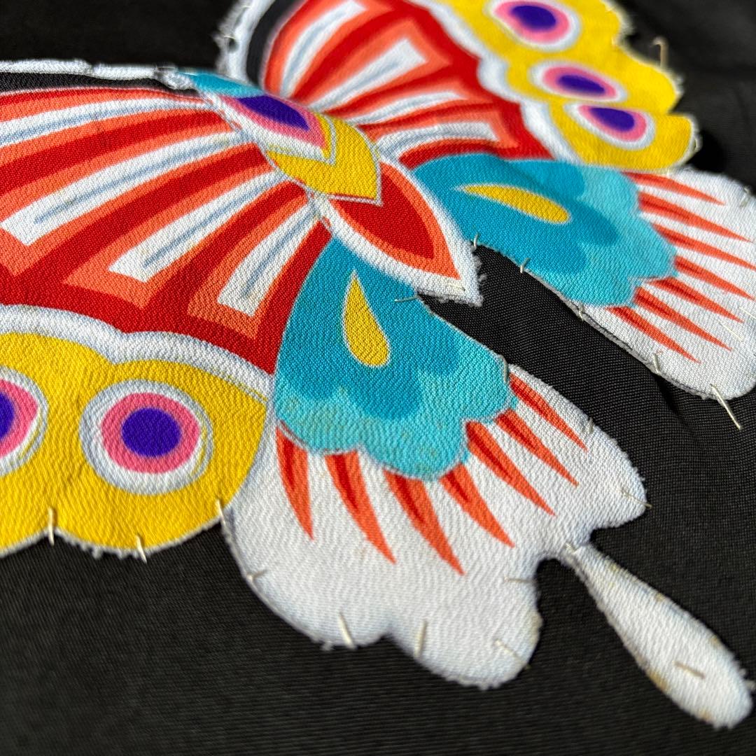 2614 アンティーク着物2枚・羽織1枚おまとめ売り 材料正絹 - メルカリ