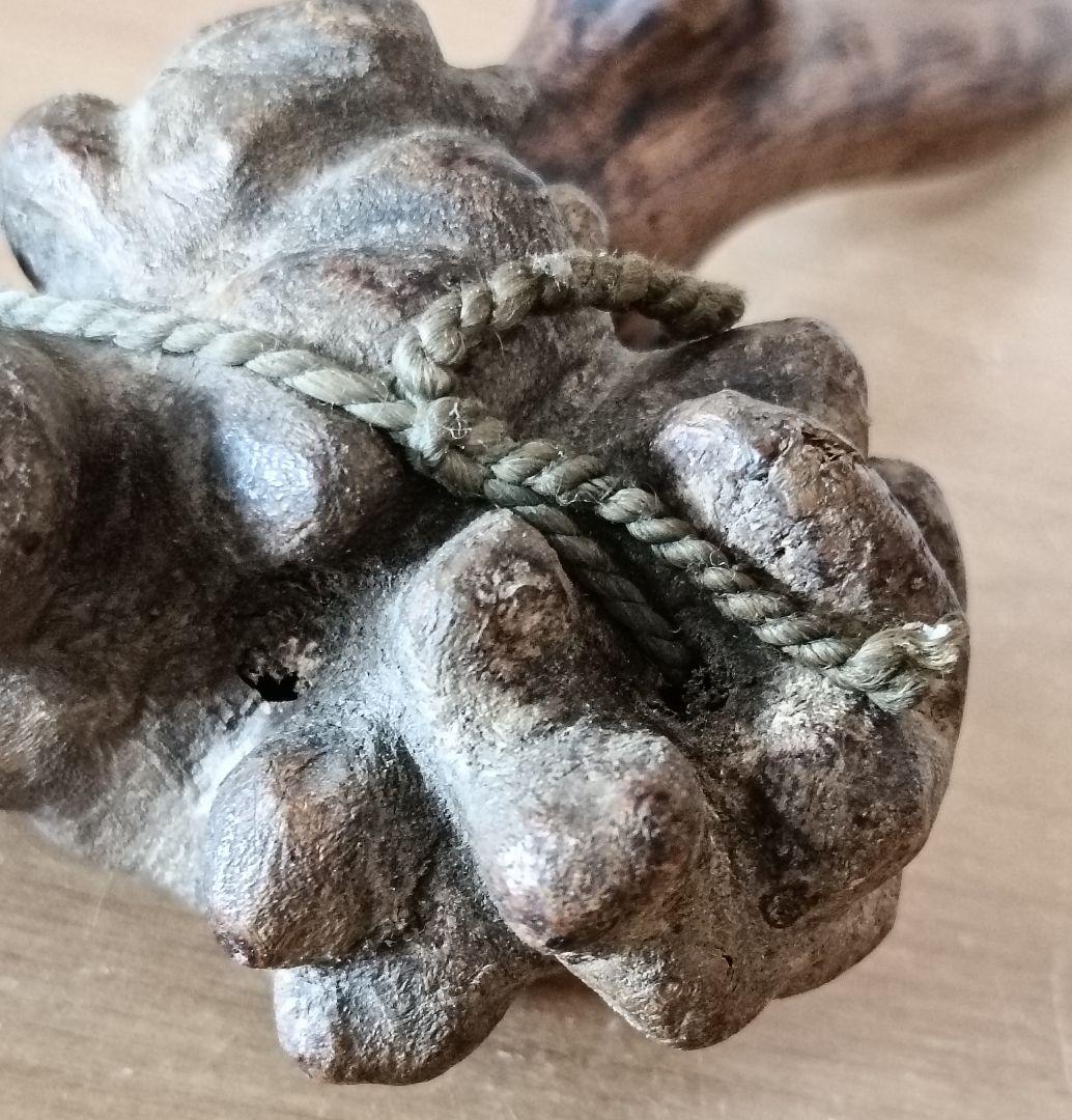 【提物】煙管 煙草入れ 煙草入れ 骨董 喫煙具 時代物　木製提物