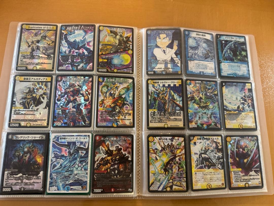 【デュエルマスターズ】引退品　まとめ売り デッキ6個➕キラカード＆ノーマルカード