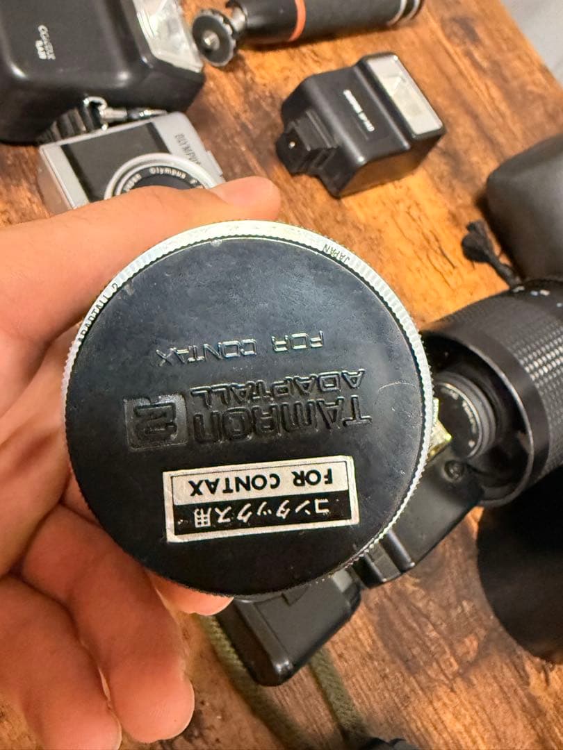 昭和レトロ フィルムカメラセット｜OLYMPUS・PENTAX・CONTAX 他