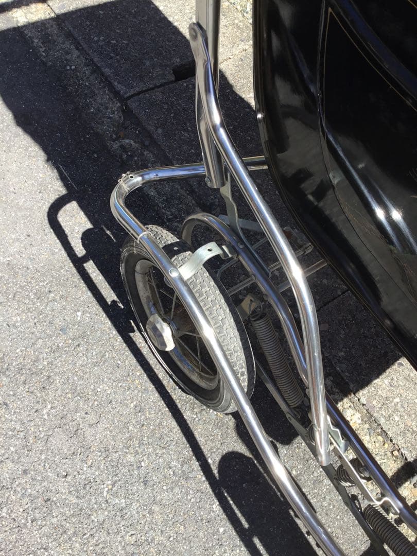 昭和レトロ•骨董品•アンティーク•乳母車 昭和レトロ 乳母車 手押し