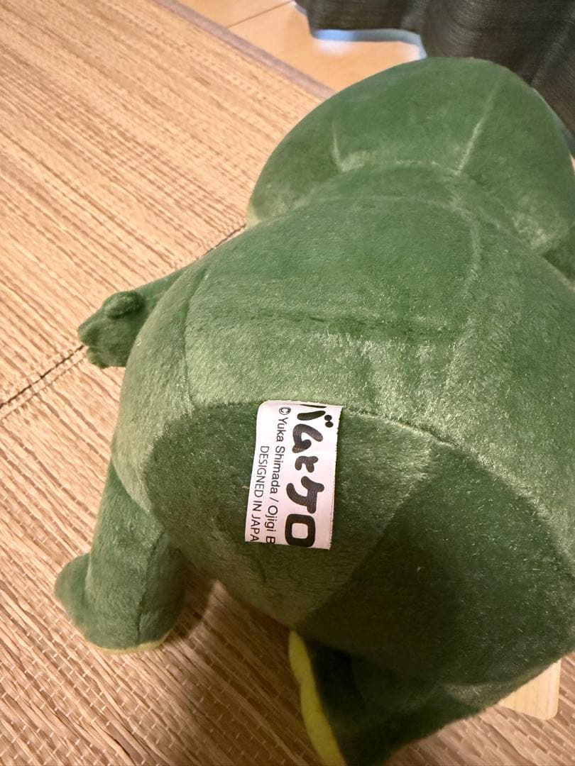 バムとケロ　ぬいぐるみ　ケロ　Lサイズタグ付き