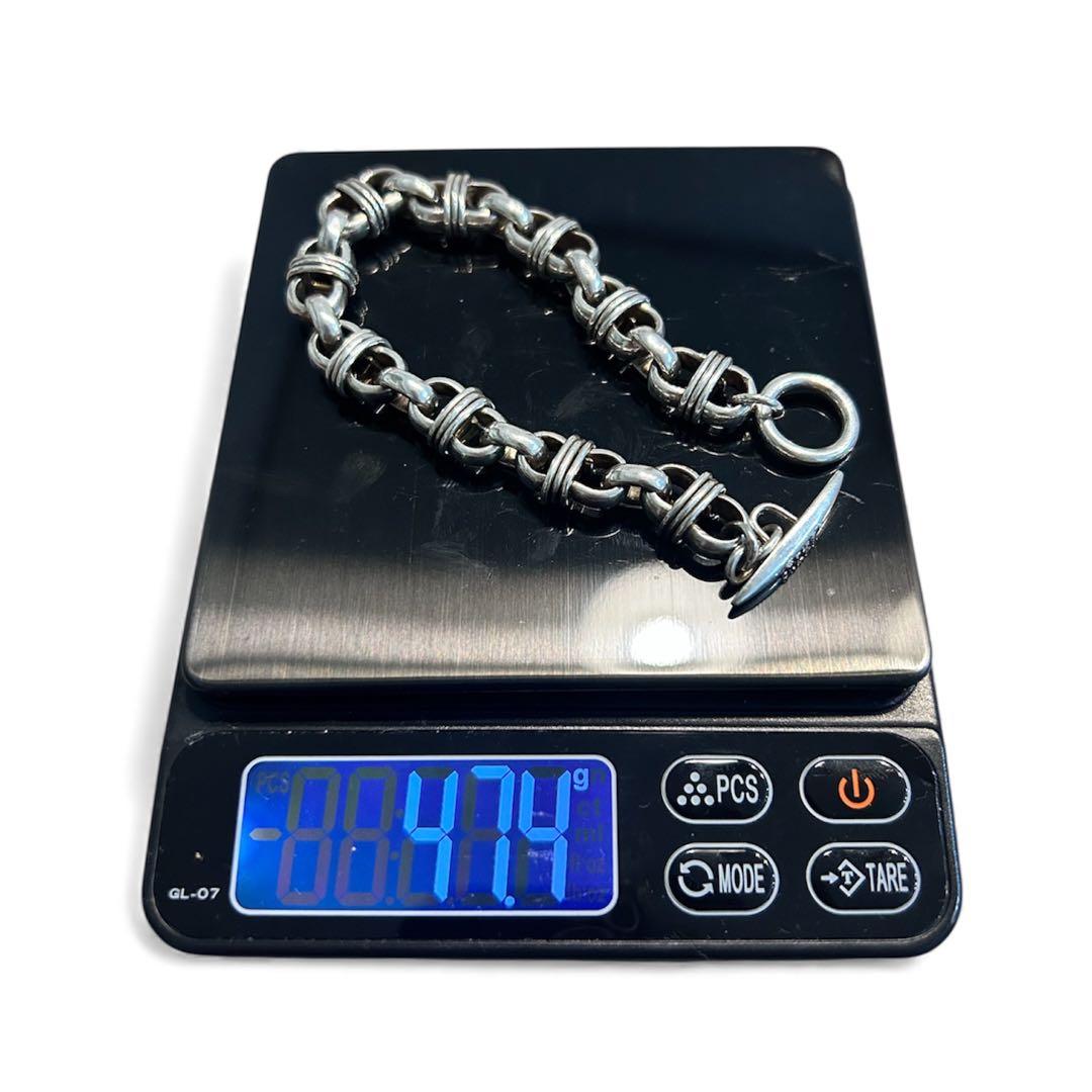 希少】タケオキクチ アンカーチェーン ブレスレット Ag925 トグル