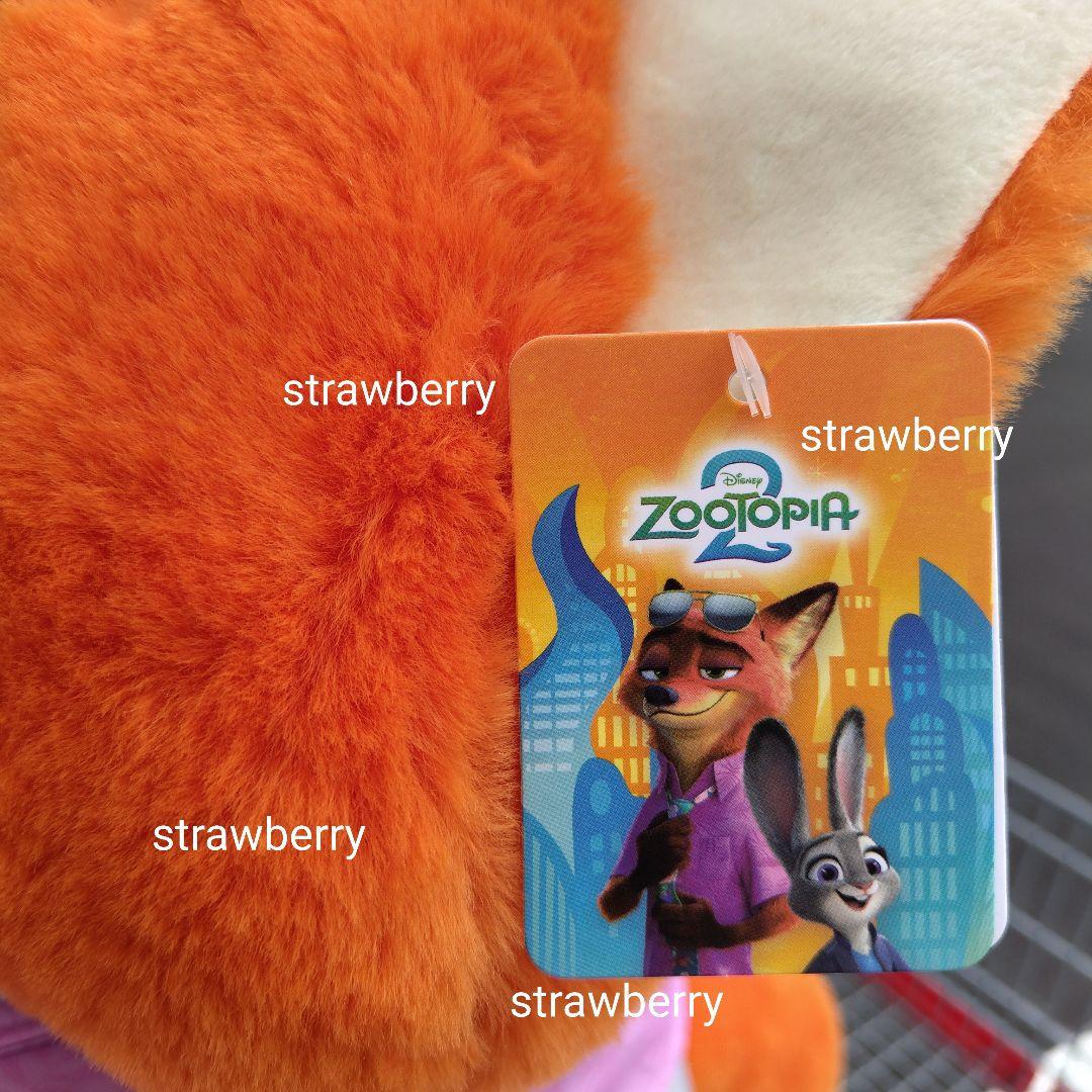 ズートピア゙２　ニック　大きな　ぬいぐるみ　ブランケット付き♥　コストコ　新作②