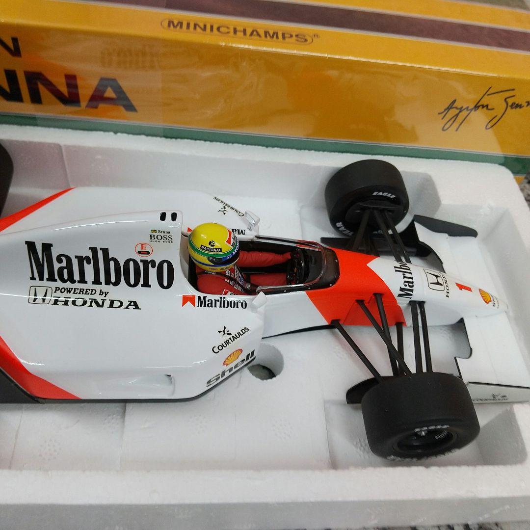 1/18 PMA MP4/7 マクラーレンホンダ セナ 1992 マルボロ仕様