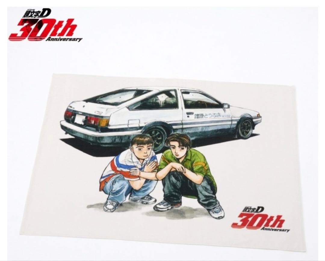 中古】ポスター A3クリアポスターセット(2枚組) 藤原拓海＆高橋涼介