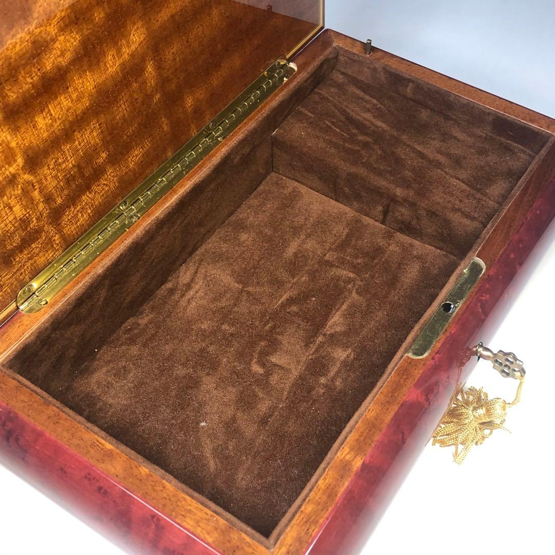 REUGE リュージュ 象嵌 オルゴール ジュエリーボックス