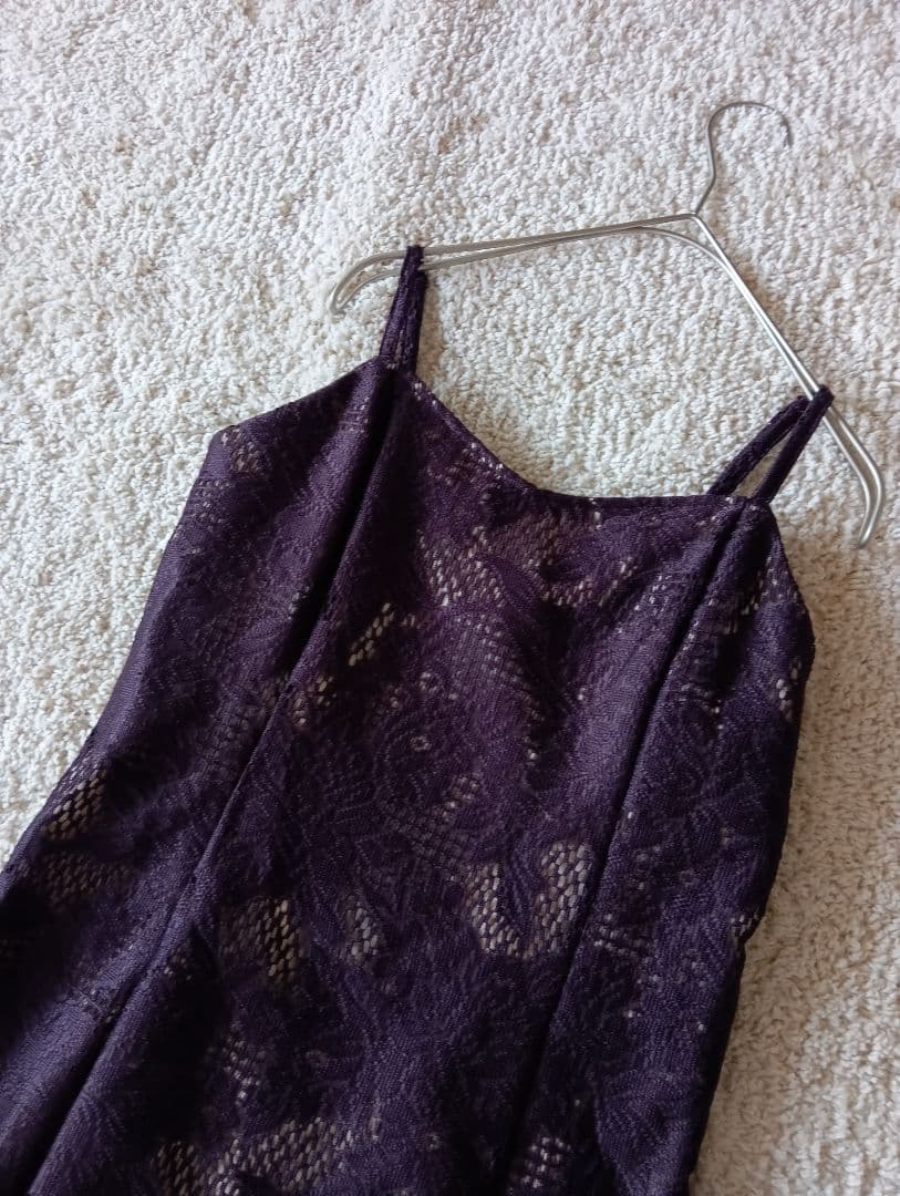 【美品】ドリードール シフォン チュール レースワンピース オケージョンドレス