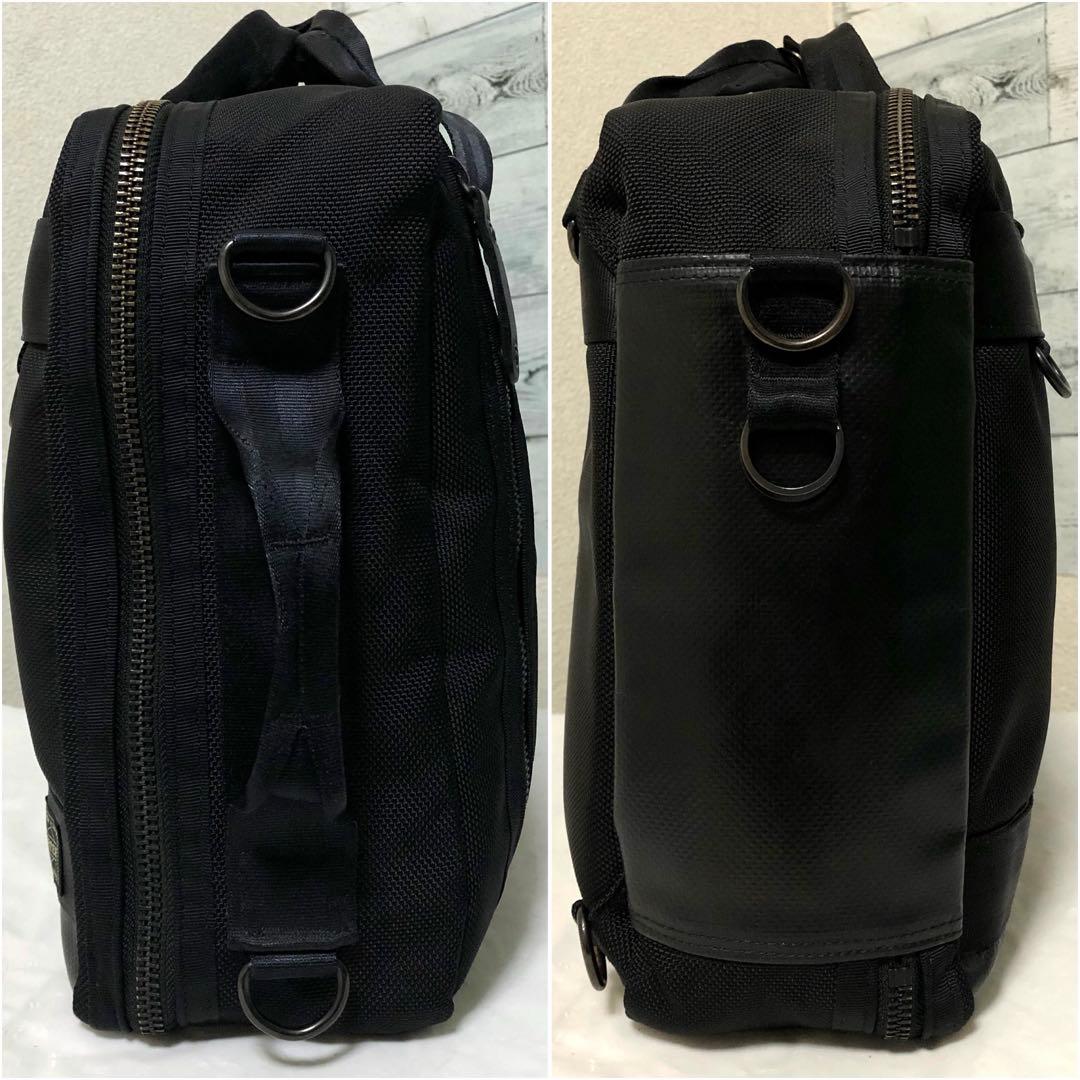極美品✨ポーター ヒート ビジネスバッグ 3way A4可 マグライト ブラック