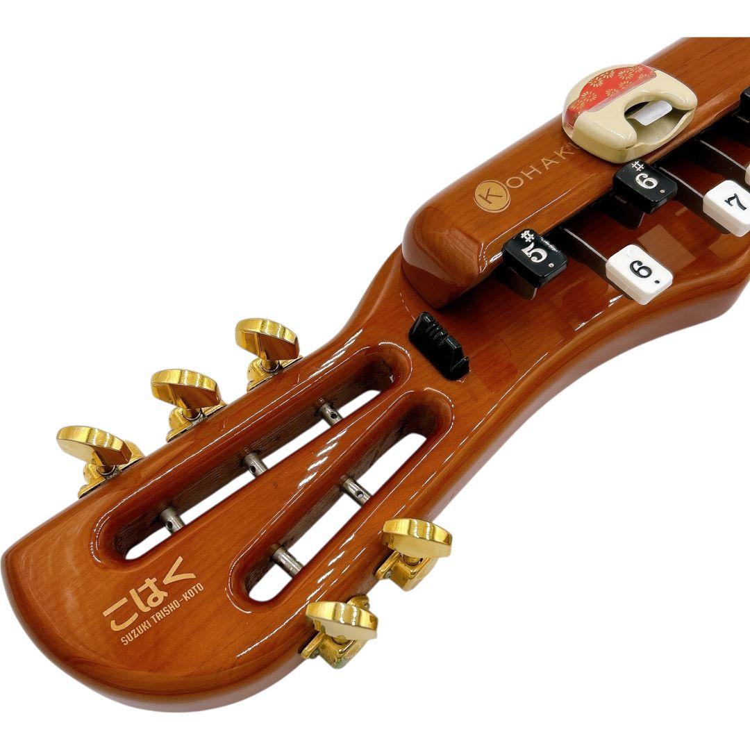 弦新品】SUZUKI 電気大正琴 こはく CHK-1 ケーブル付き ケースあり