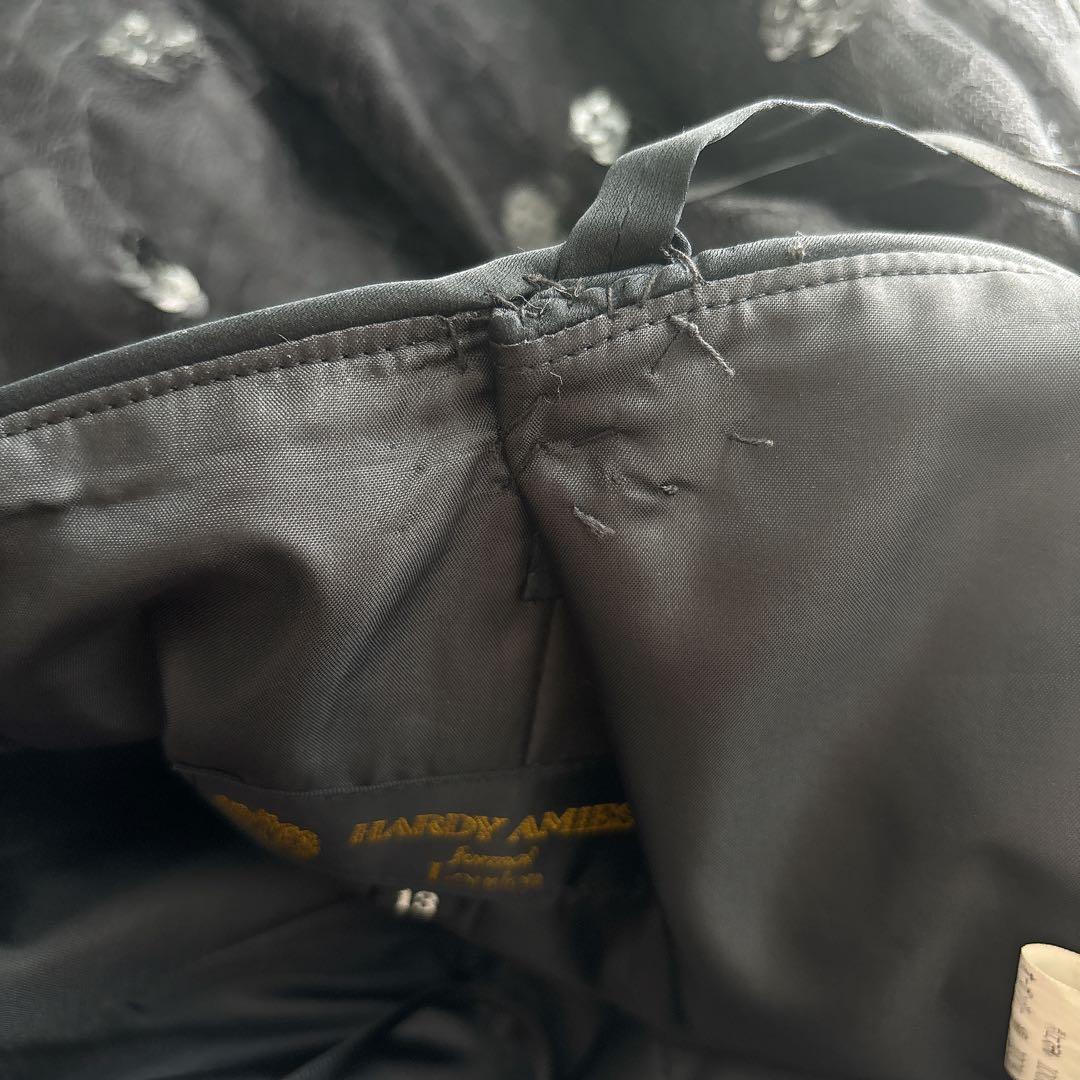 HARDY AMIES ハーディエイミス　ドレス　スパンコール　レース　13号