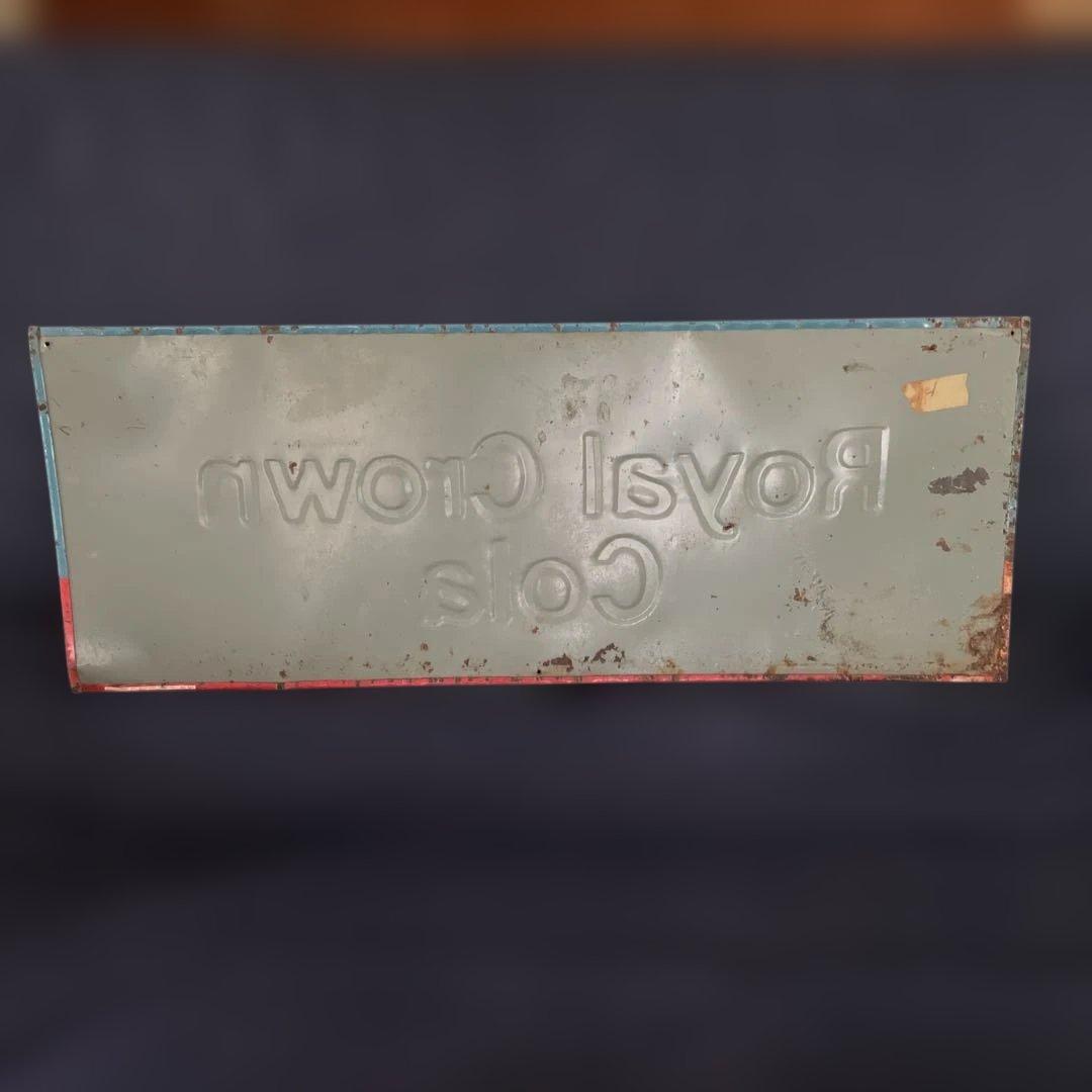 USA 50s ROYAL CROWN COLA 看板