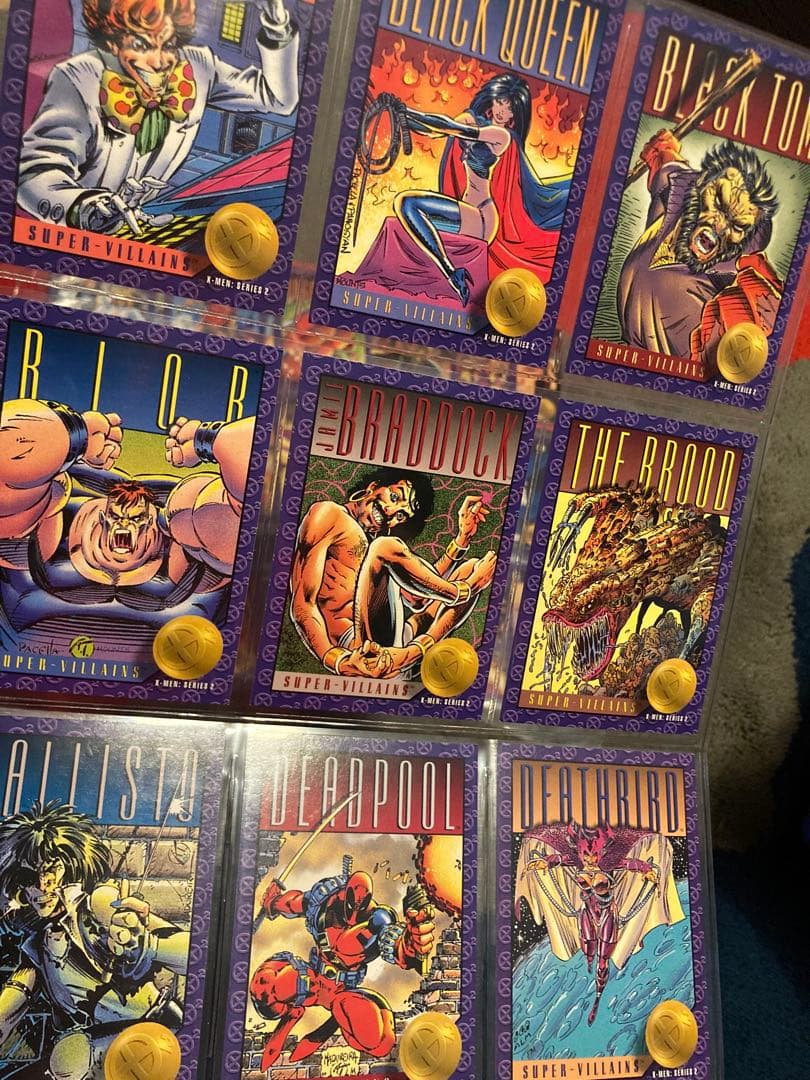 1993スカイボックス社製 X-MENシリーズ2 レギュラーカード 全100種