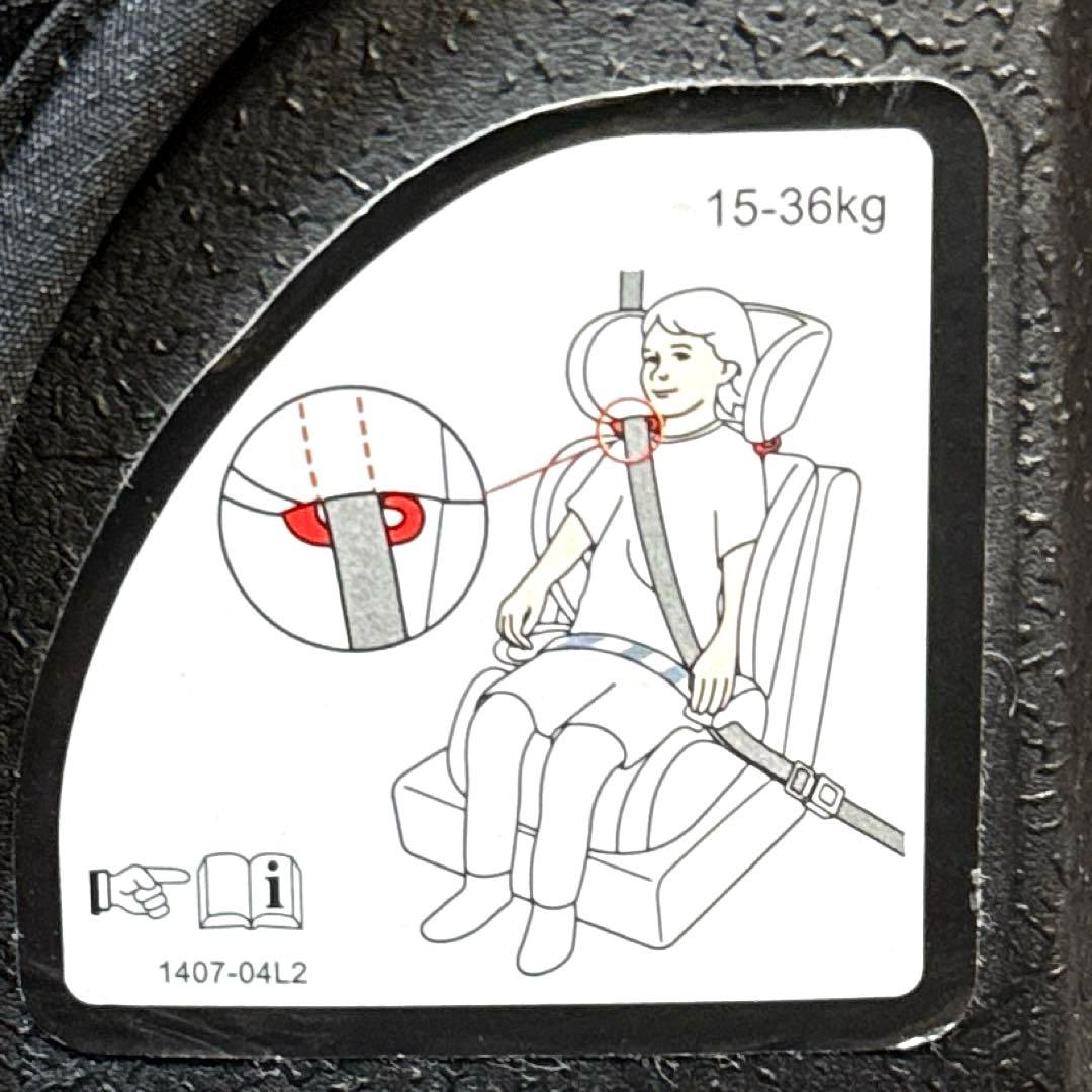 ☆美品☆ RECARO レカロ　J3 ジュニアシート　レッドブラック