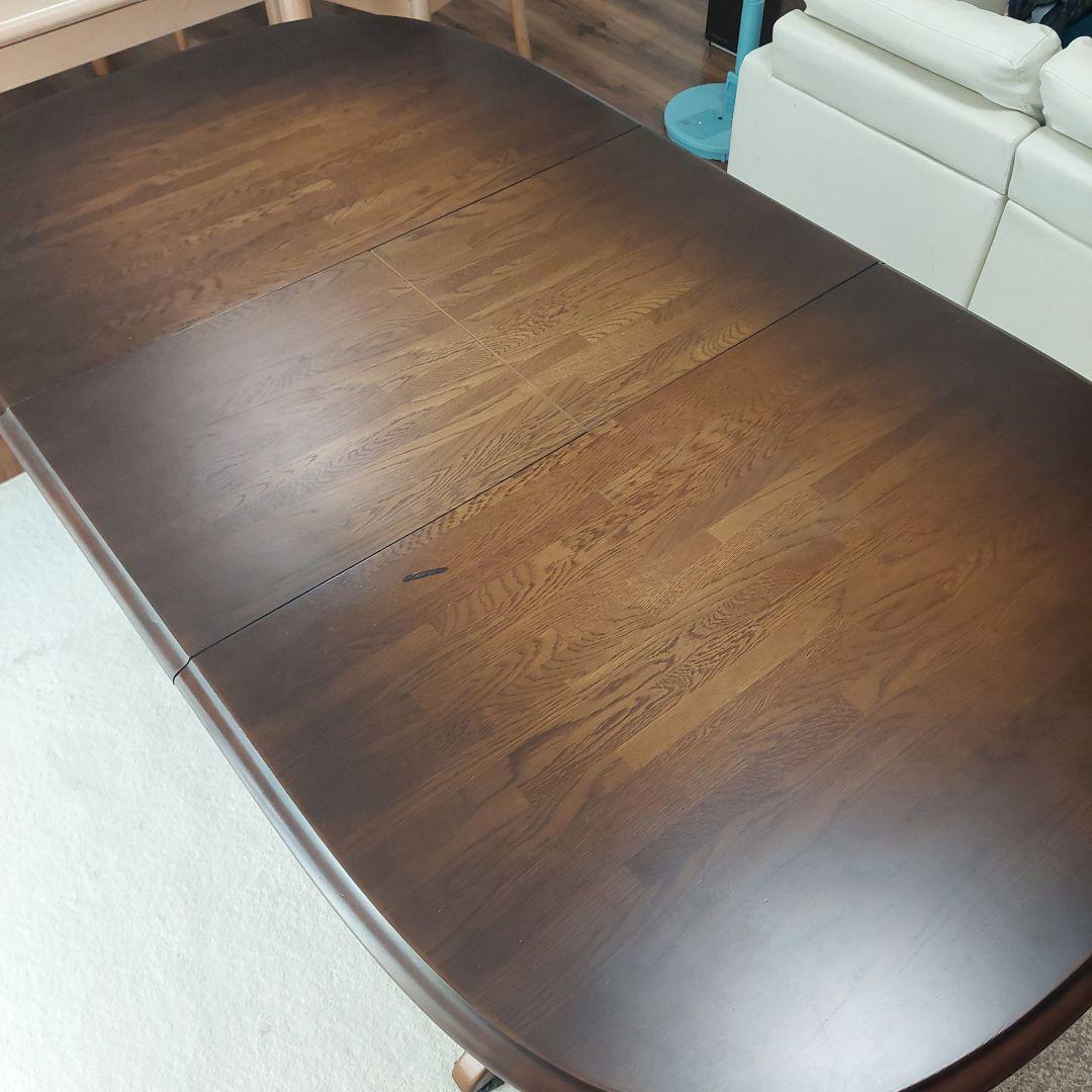 飛騨産業 キツツキ エクステンション ダイニングテーブル 拡張 伸縮テーブル