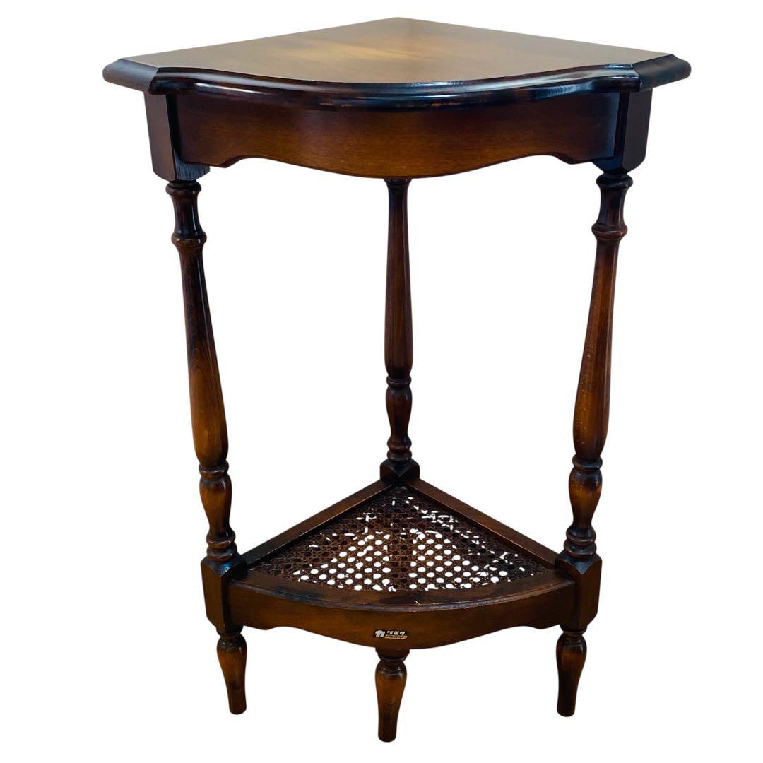 カリモク karimoku コロニアル コーナーテーブル 花台カリモクkarimoku