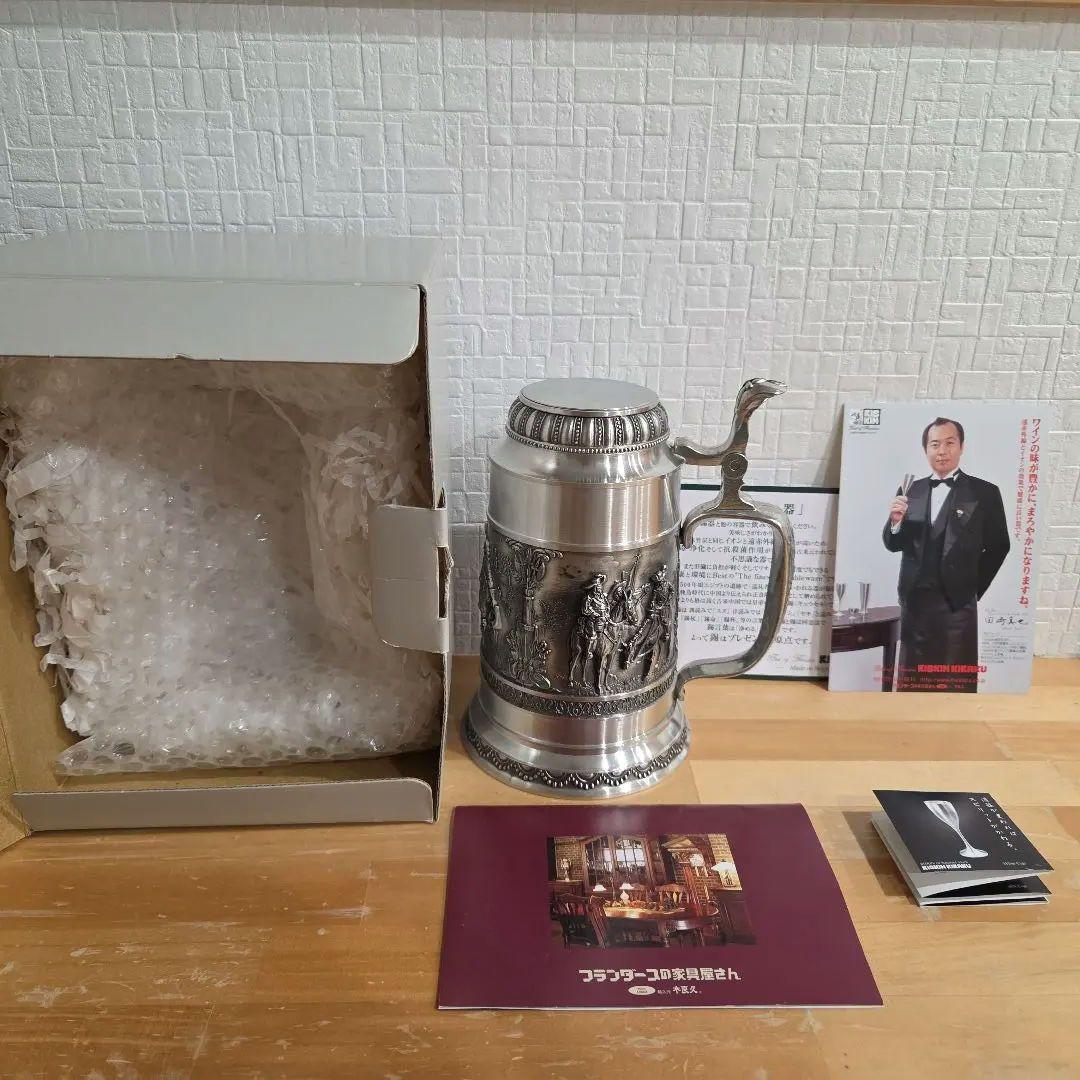 ドイツ製【Sn 97%】ピューター ビアマグ ビアジョッキ - メルカリ