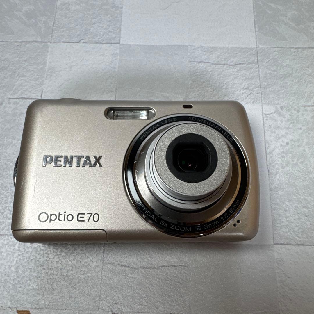 T007 PENTAX Optio E70 ペンタックス オプティオ デジカメ - メルカリ