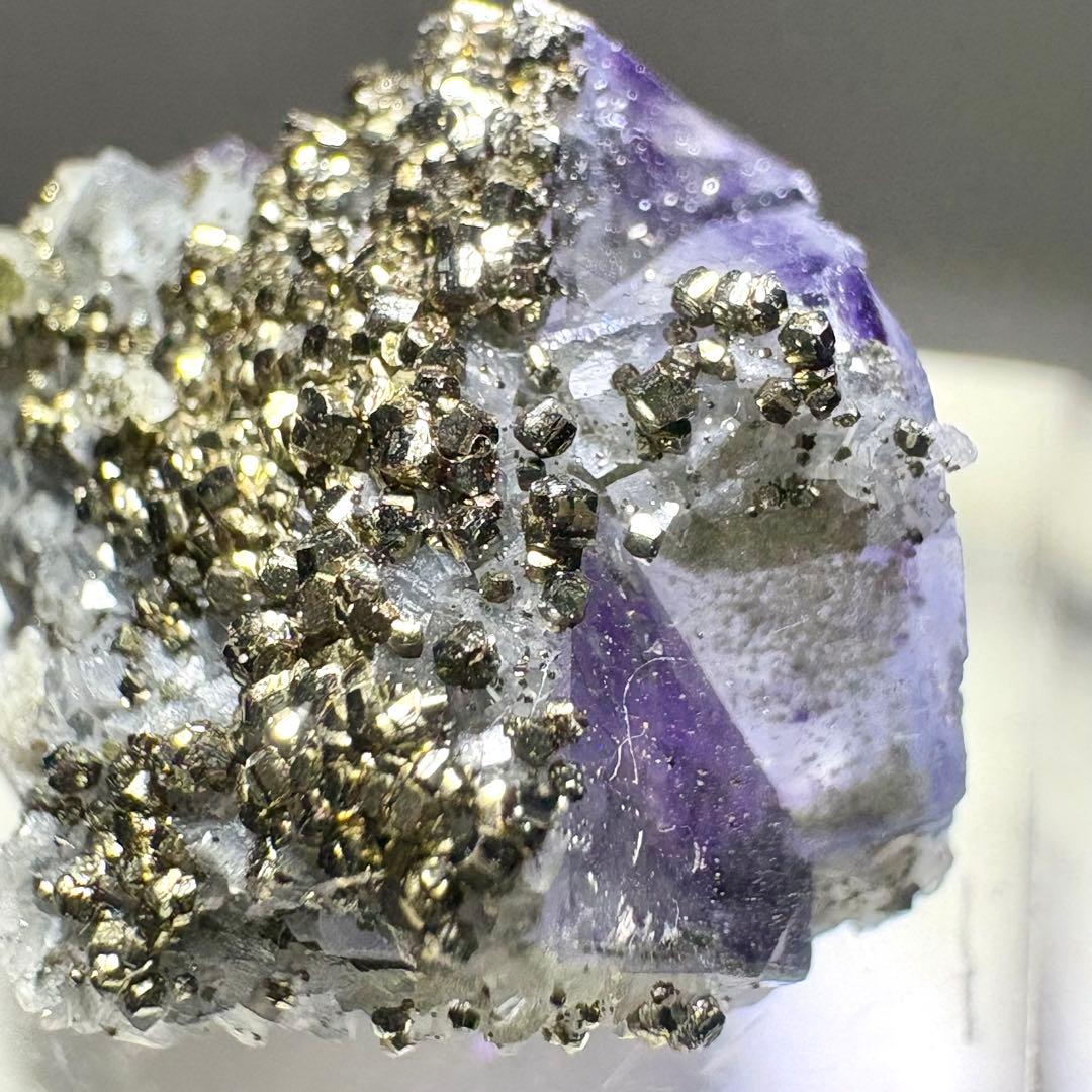 433 中国 ヤオガンシャン産 フローライト&パイライト