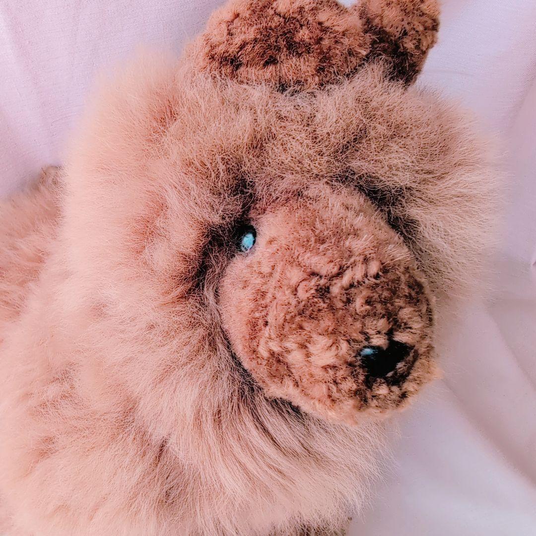 アルパカ100%　ぬいぐるみ　新品タグ付　アニマル　犬　ラマ