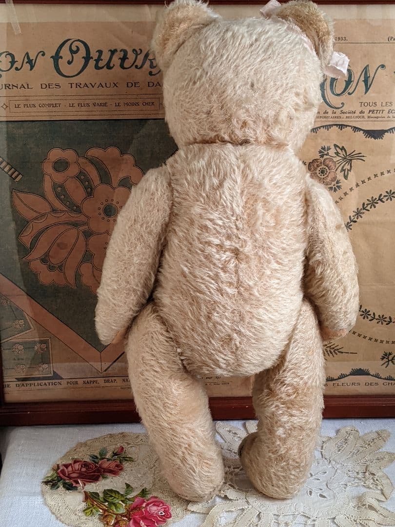 k】アンティークベア アンティークテディベア ハーマン