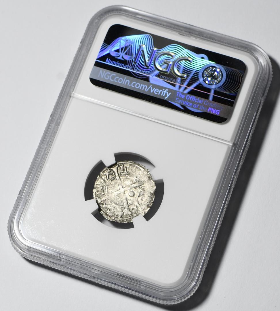 古代銀貨】リボニア1471～1483年 1シリング銀貨 XF45