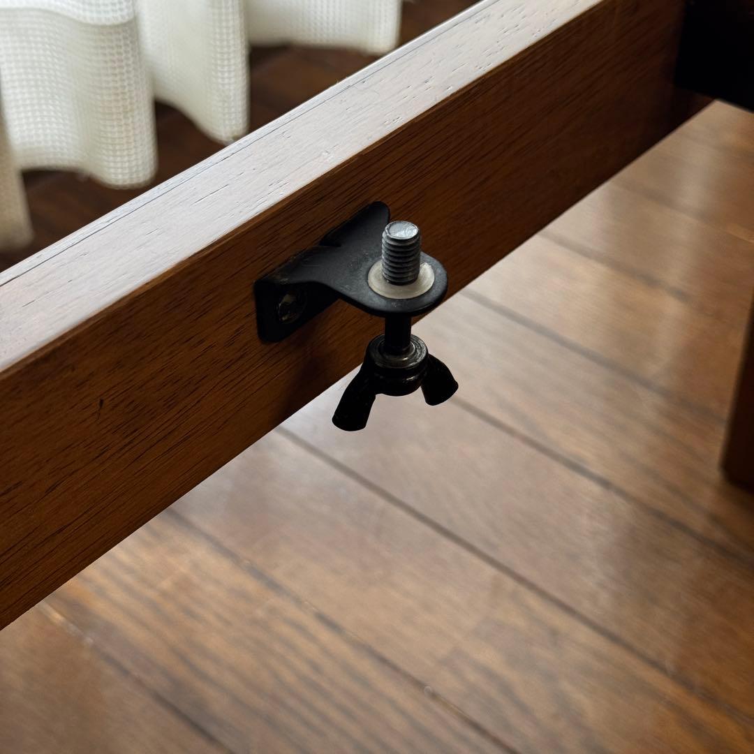 ゆうちゃん様専用】木製ガラストップ アジアンテイスト こたつテーブル