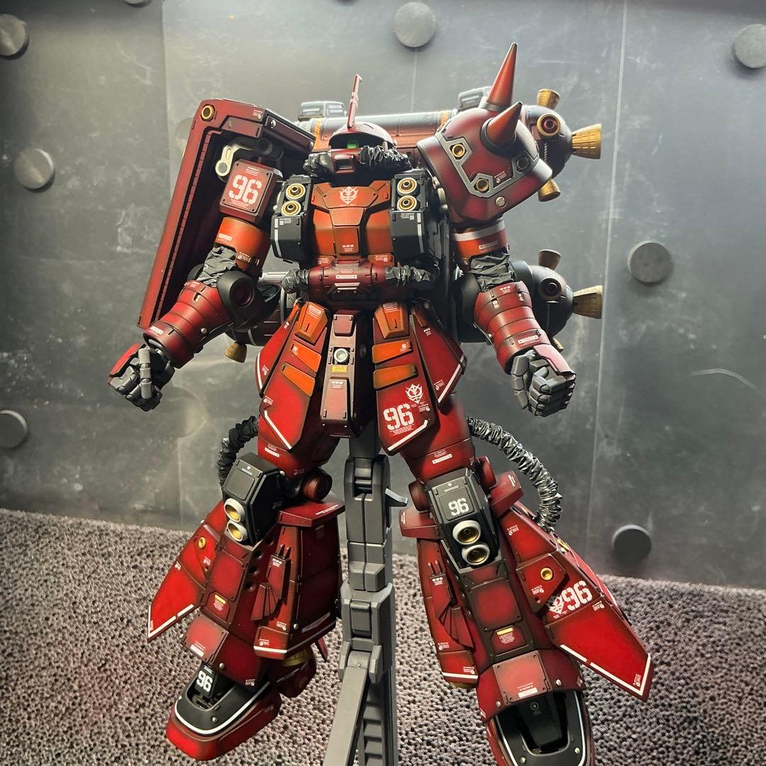 MG 1/100 高機動型ザク　サイコザク　ラストセッションVer 微改造全塗装