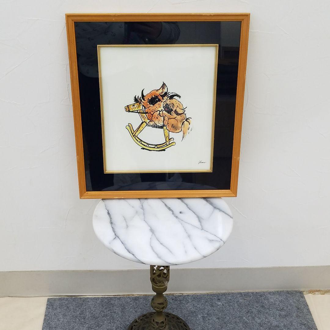 絵画　犬　山本ようこさん作 絵画 犬 山本ようこさん作 - メルカリ