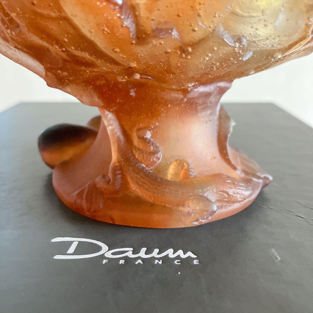 Daum FRANCE イチジク トカゲ 足つき ボウル カップ アールヌーボー